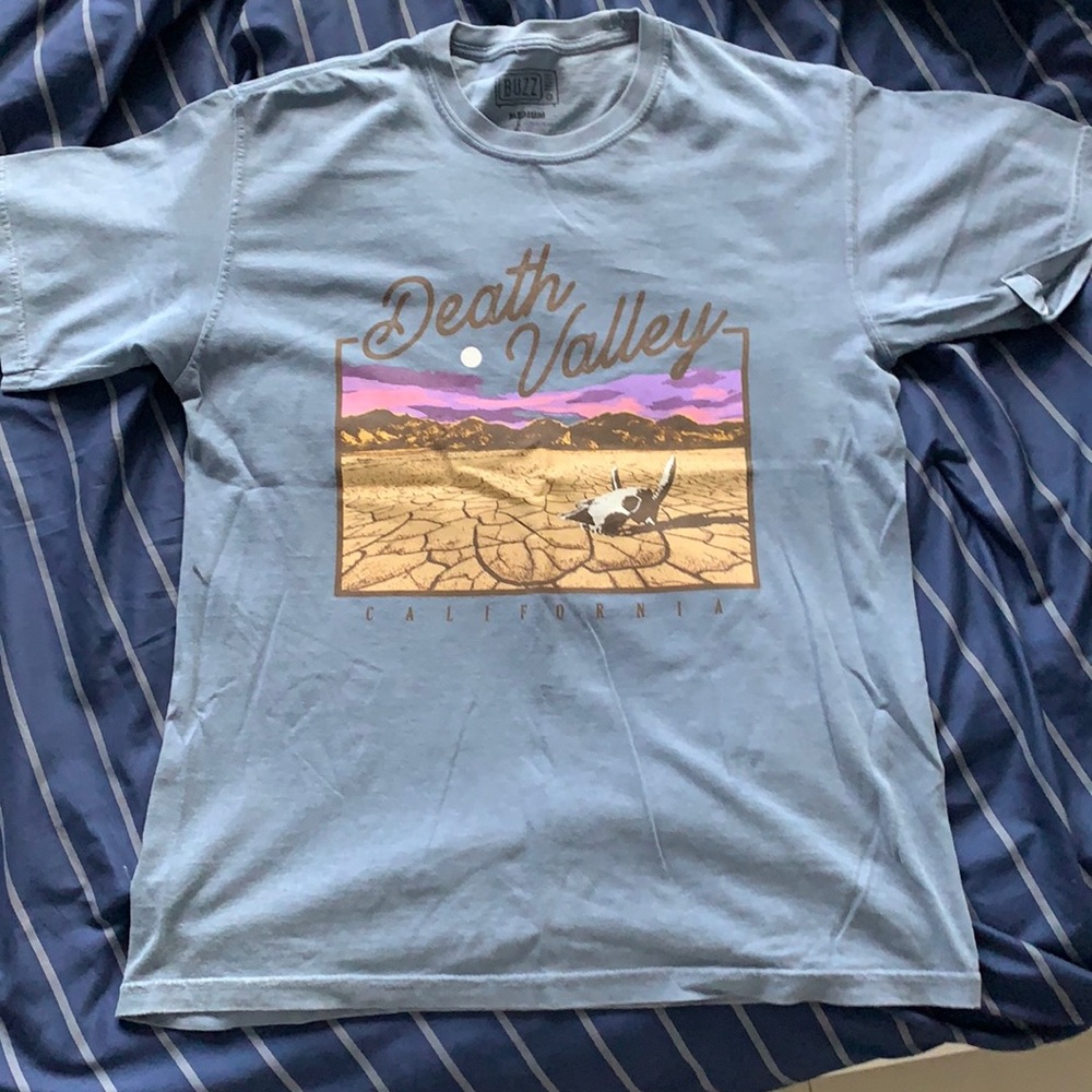 vintage blue t shirt